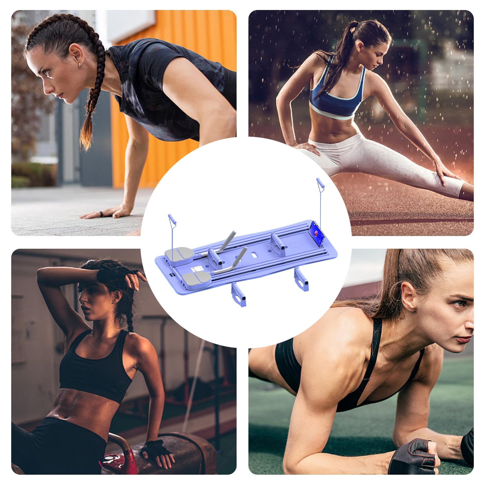 Tavola da allenamento per pilates, portatile, per esercizi addominali, per adolescenti, ragazze, giovani, donne, amici, marito, moglie, figlio, figlia, ragazzi