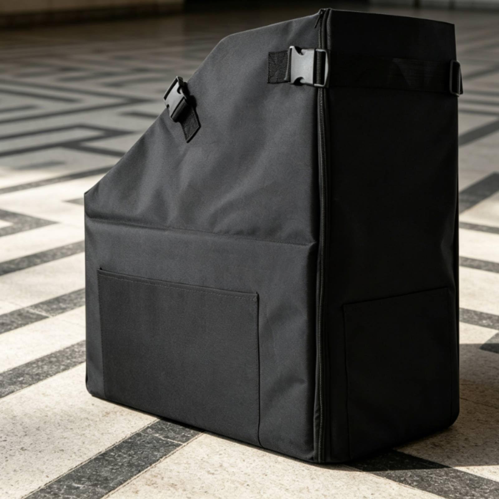 Qianly Organizador de Maletero Plegable Caja Portátil para Coche Contenedor Ordenador Bolso de Maletero con Oxford 600D Reforzado y Diseño Plegable para