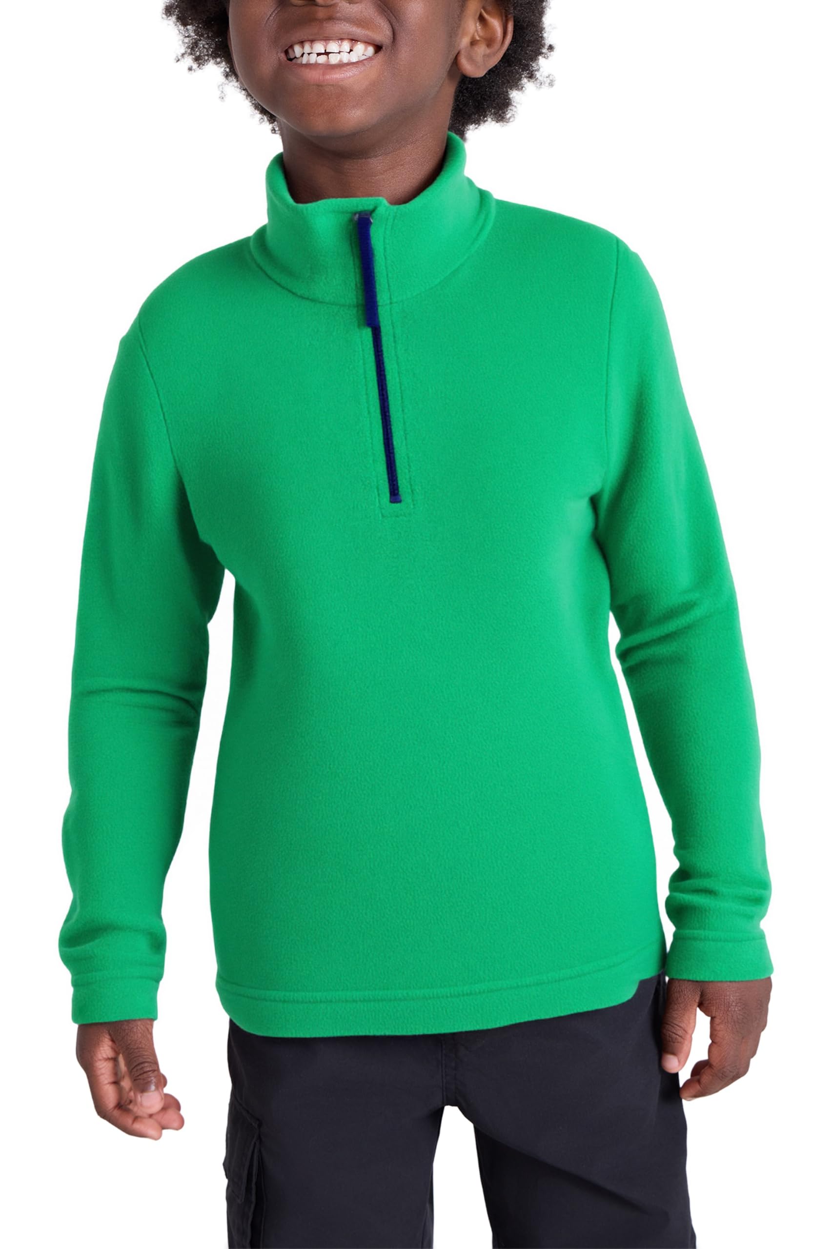 Camber II Kids Half-Zip Fleece - Green