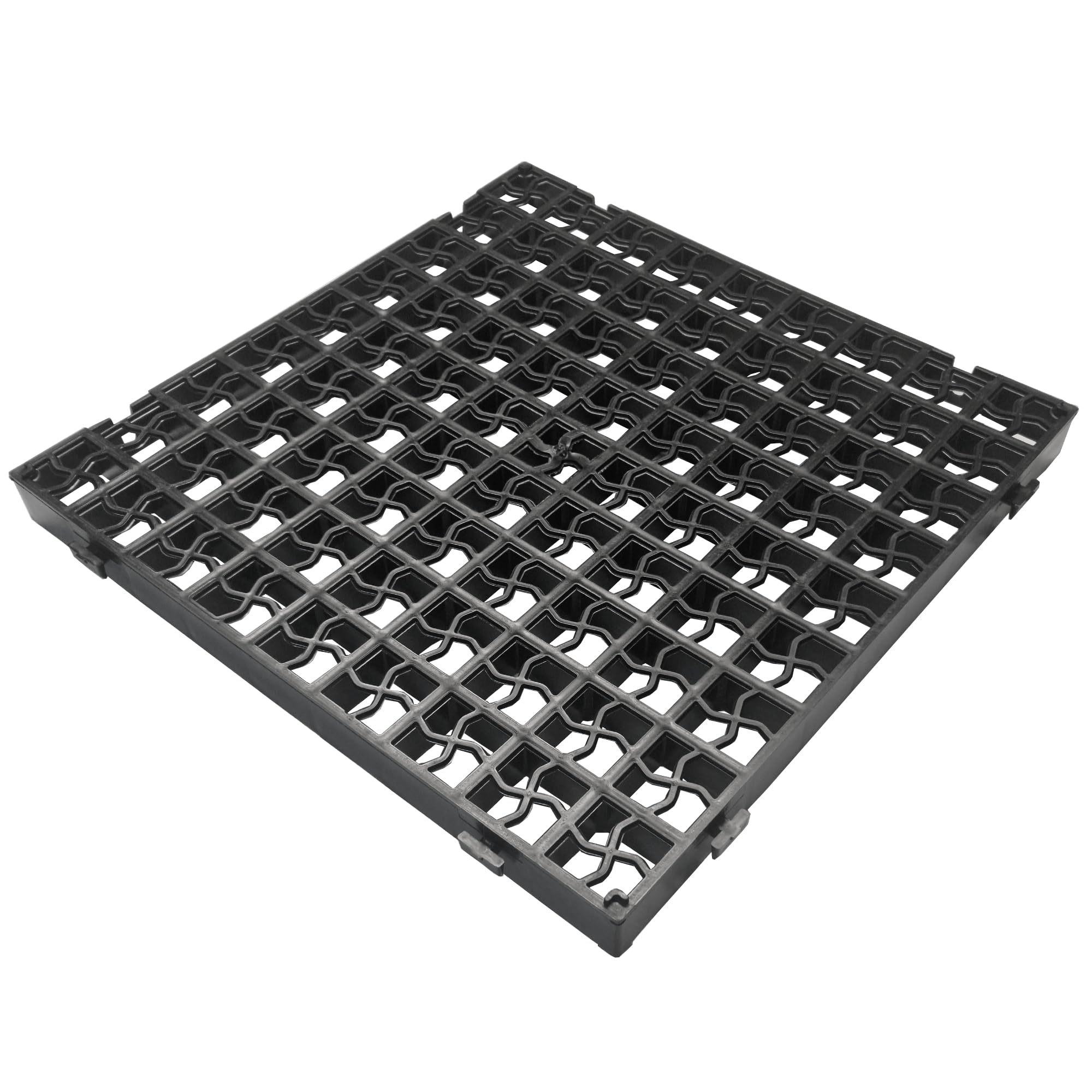 Gravel Grids for Driveway Heavy-Duty Plastic Shed Base Gravel Grid for Driveways, Parking & Paths Made in UK Permeable Shed Base & Ground Stability Gravel Grids Grass Grid 500x500x40mm (40)