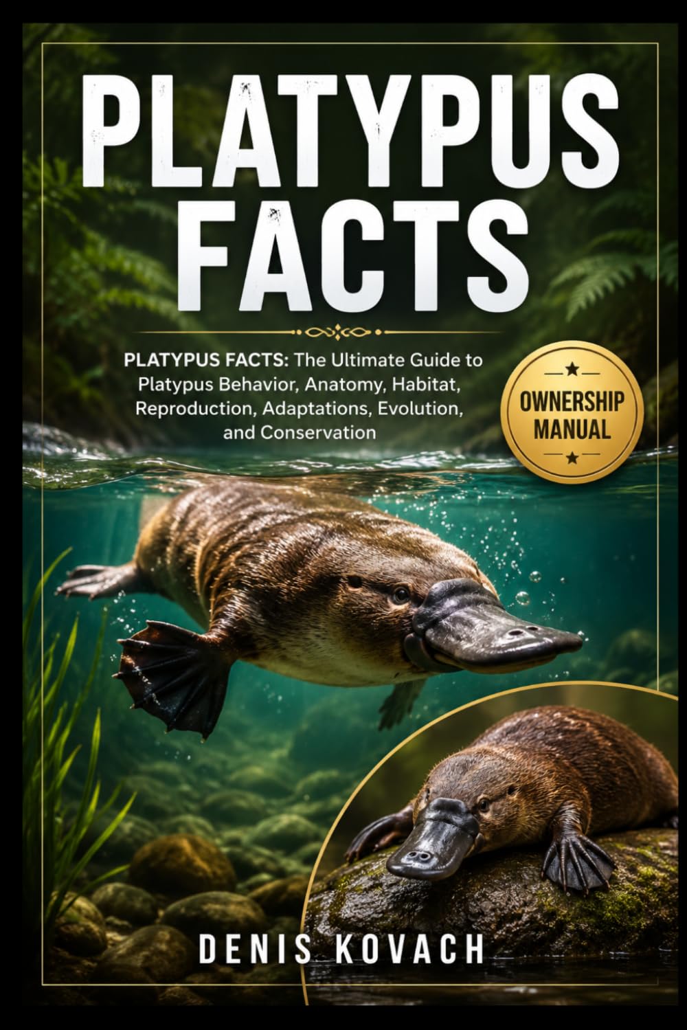 PLATYPUS FACTS: PLATYPUS FACTS: The Ultimate Guide to Platypus Behavior, Anatomy, Habitat, Reproduction, Adaptations, Evolution, and Conservation