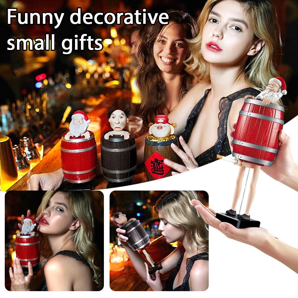 Funny Santa Cigarette Dispenser, Prank PopUp-Cigarette, Santa-Cigarette  Case Holder for King Size, Strange Uncle Claus in The Wooden Barrel  Cigarette-Case , Prank Toy Gift for Man (A 1pcs) : Amazon.com.au: Toys &