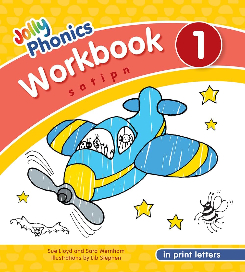 Jolly Phonics Workbook 1 in Print Letters: Jolly Phonics