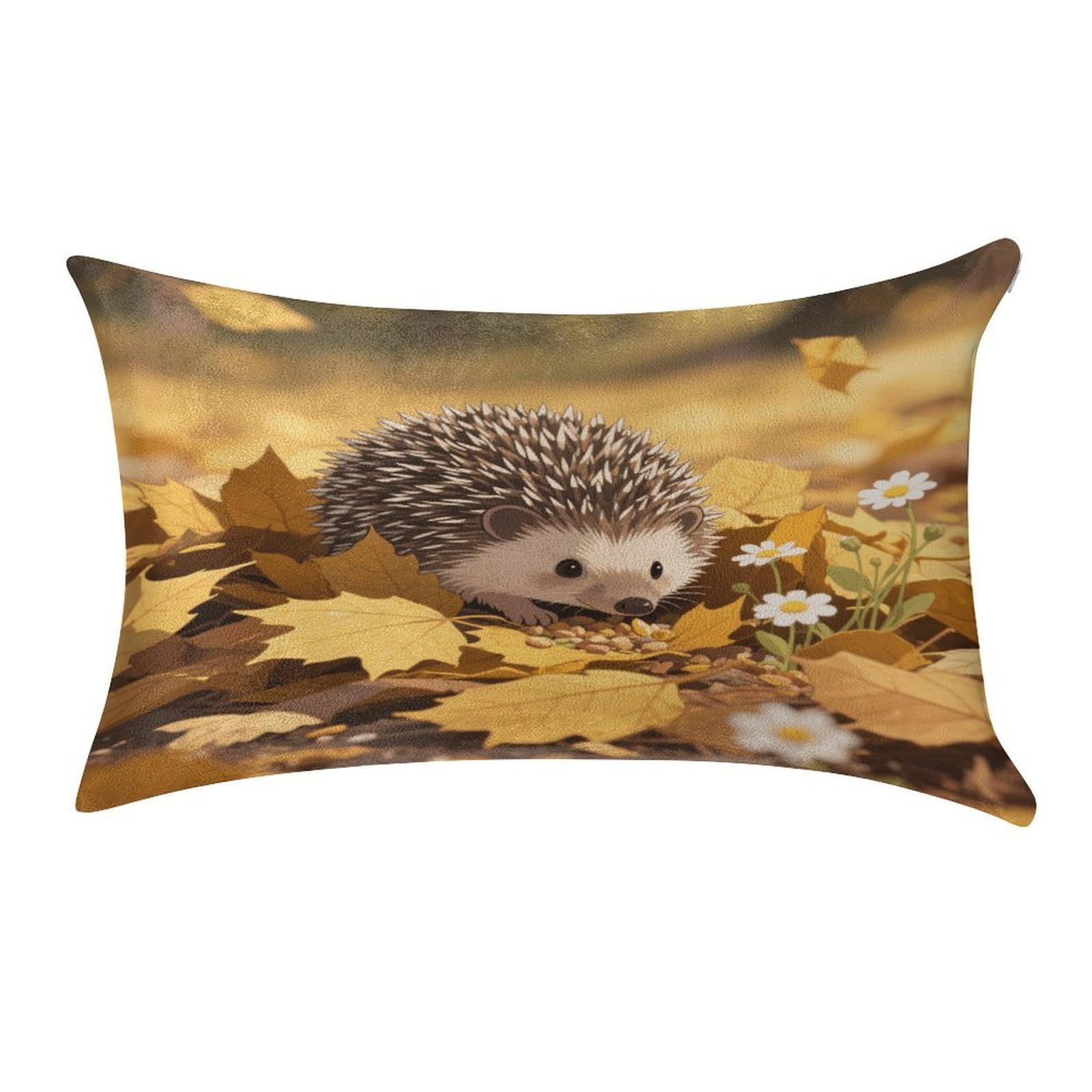 Fekiloot Style Hedgehog Pillow Covers Home Decor Pillow Cases