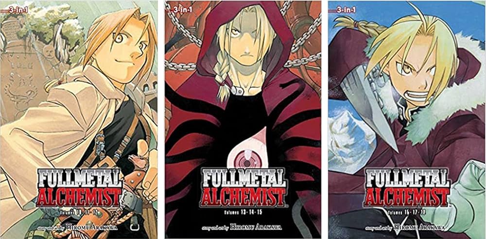 鋼の錬金術師 3-in-1 英語版 Fulll Alchemist 鋼の錬金術師 3-