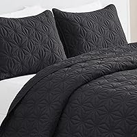 Vista 6 de VCNY Home Aviary Juego de 3 piezas de algodón en encantadora playa hermosa manta con colcha, King