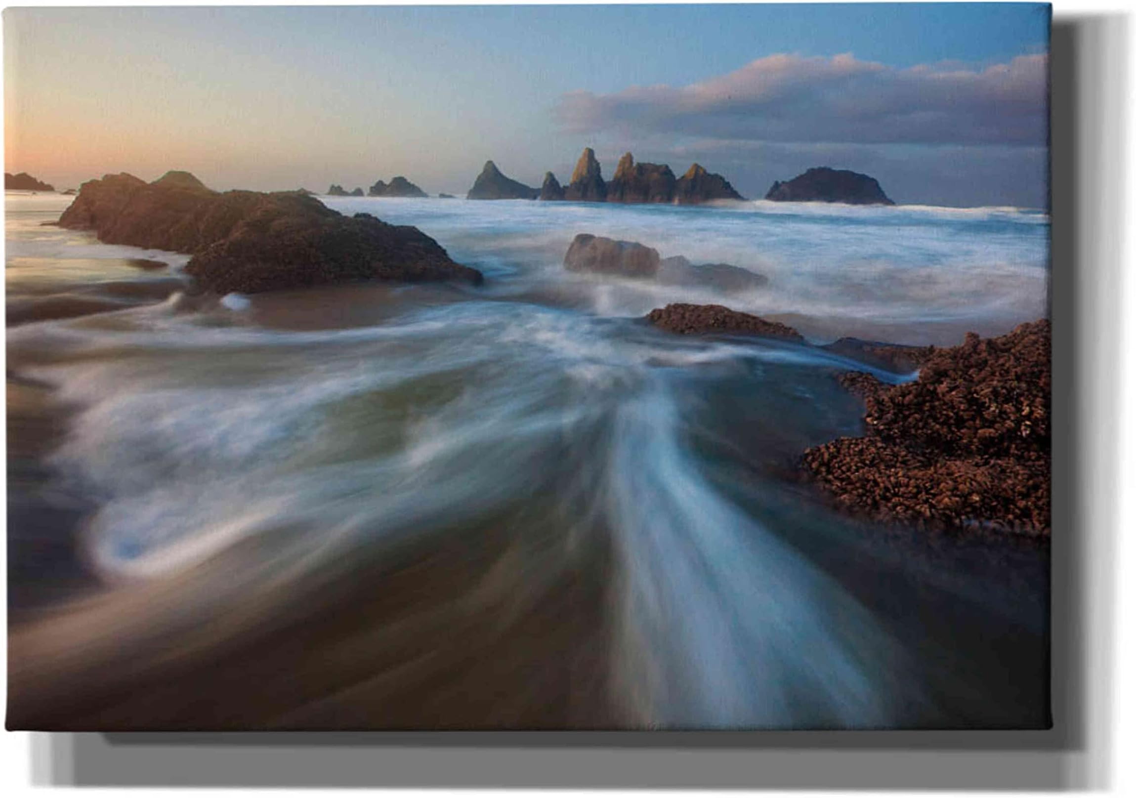 Epic Graffiti 'Seal Rock Horiz Torrent' by Thomas Haney, Giclee Canvas Wall Art, 26"x18"