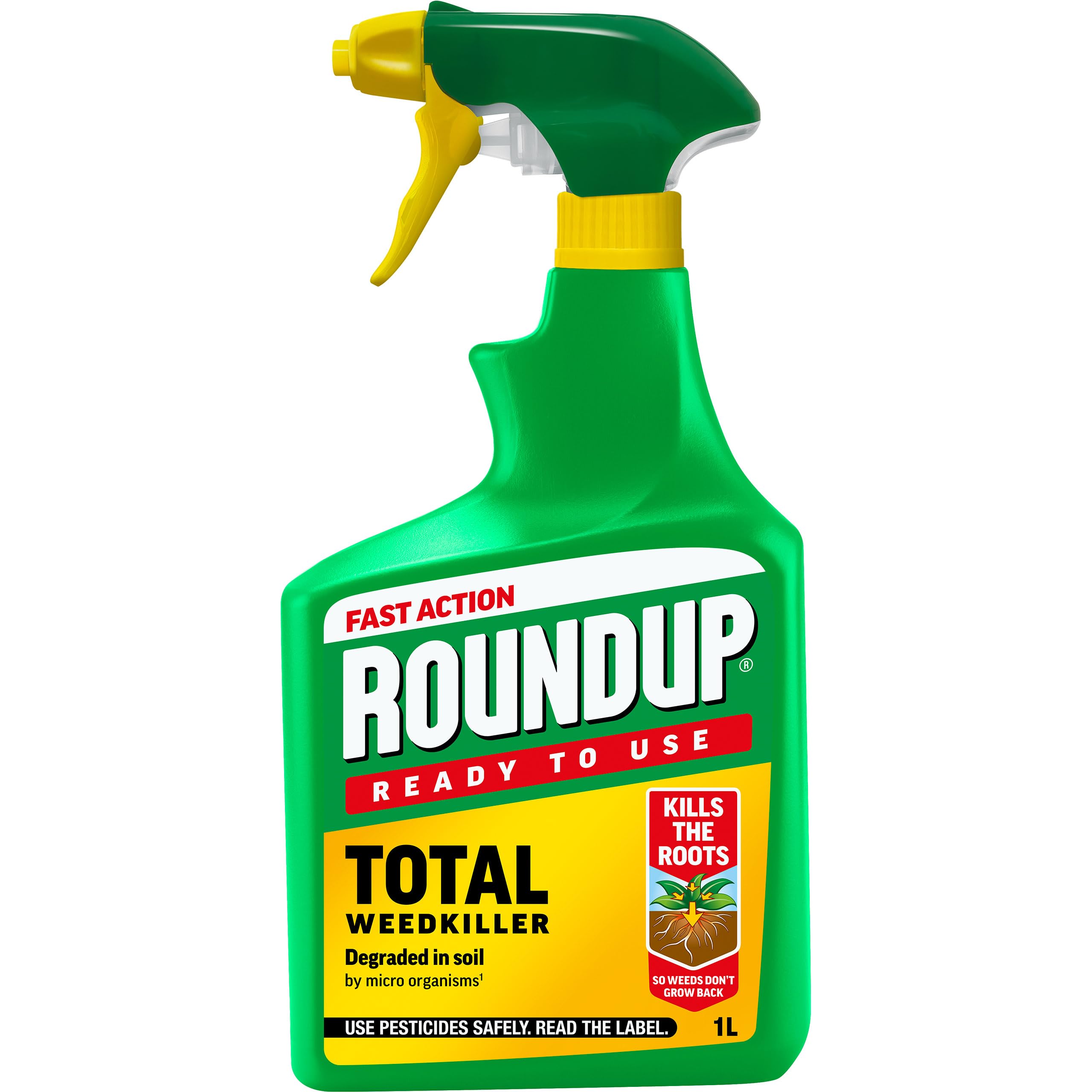 Roundup Total Fast Action Weed Killer, 1 Litre