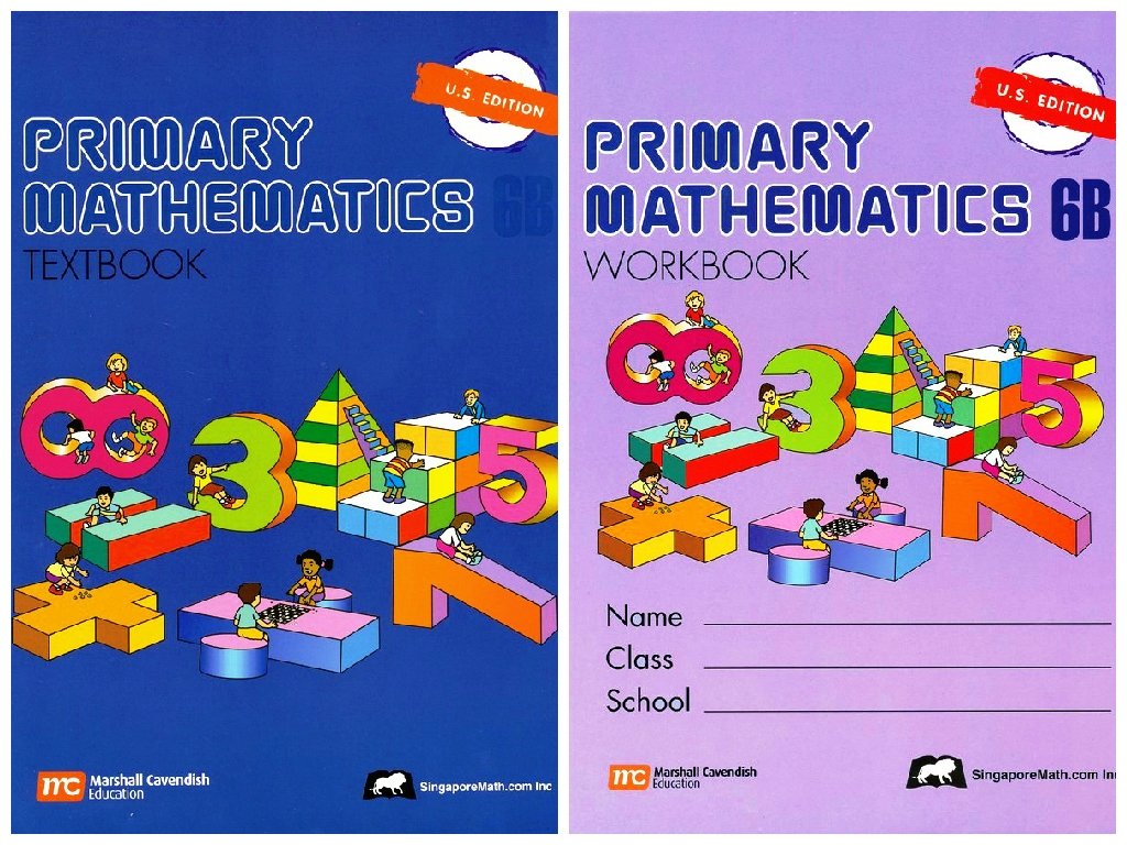 Primary Mathematics 6B SET--Textbook and Workbook Paperback – January 1, 2017