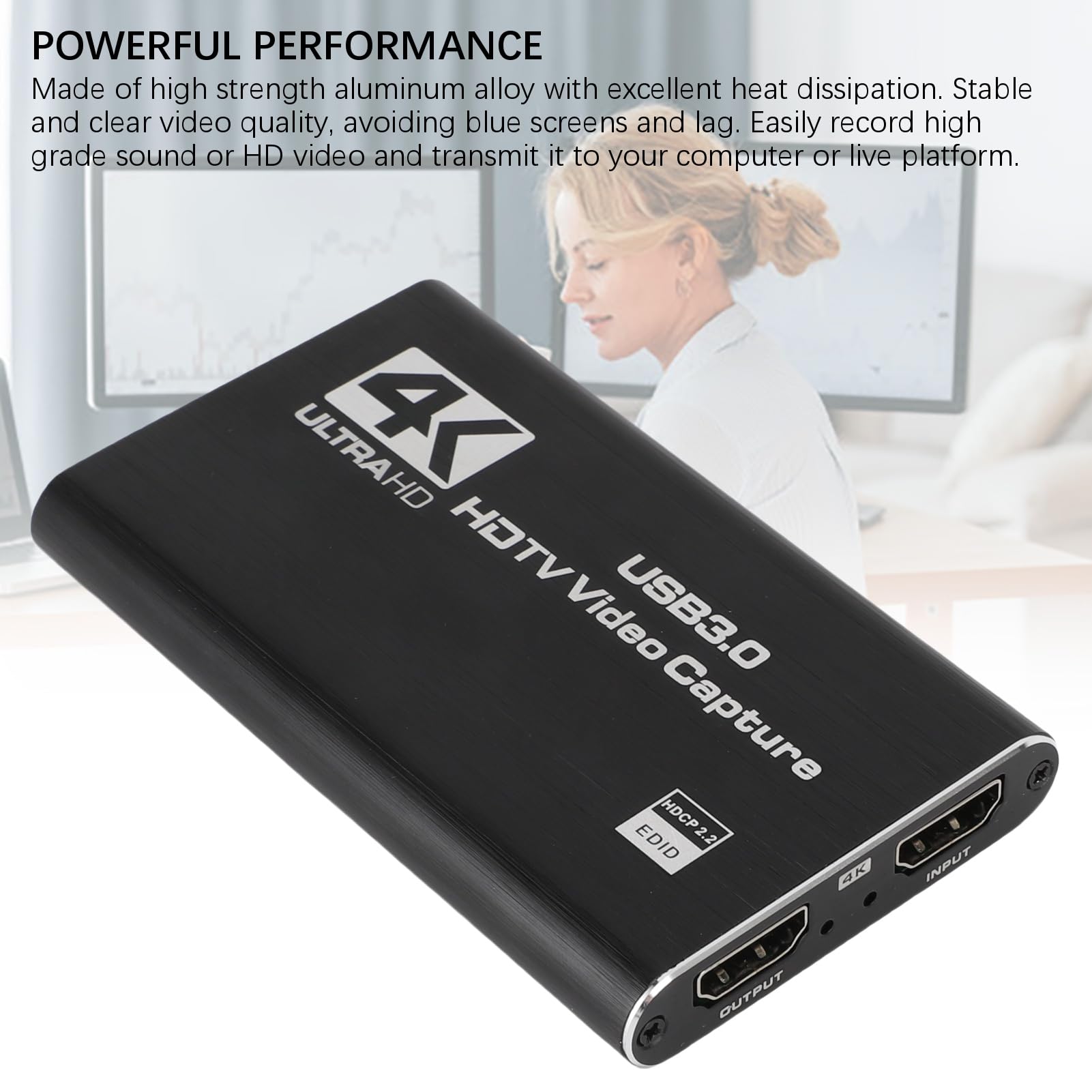 Karta Przechwytywania Wideo 4K HDMI, 1080p 60fps, HDMI do Karty Przechwytywania USB 3.0 dla Przełącznika, na Pokład Parowy, dla ROG Allydvd, DSLR, HDTV, Aparat, Kamery