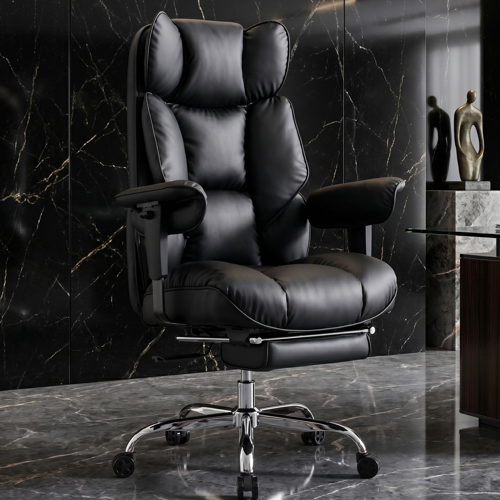 Efomao Big and Tall Office Chair 400lbs