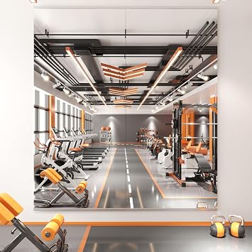 Peegel 79x362PCS Large Home Gym Mirror
