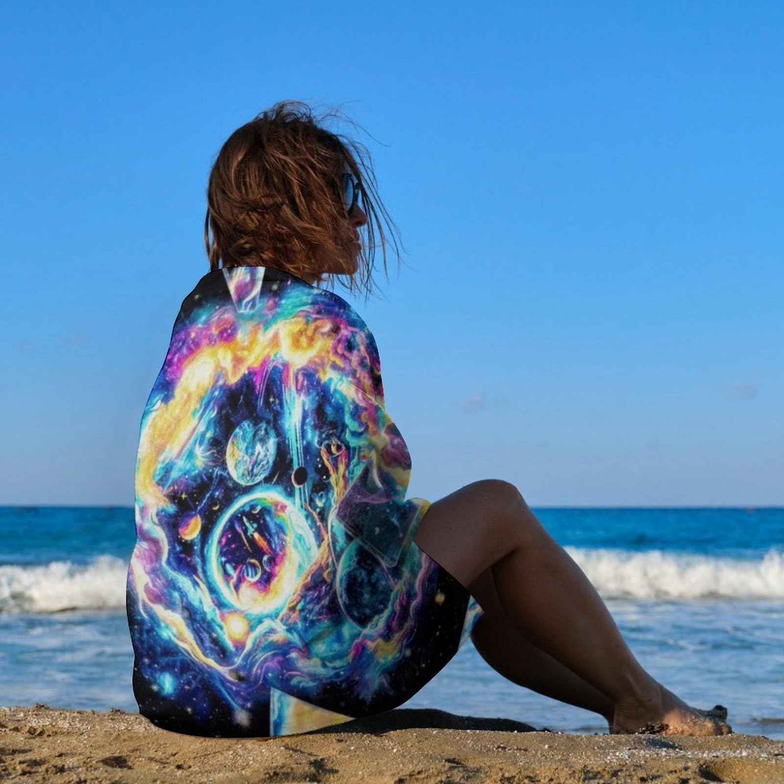 Amazon.co.jp: ミセス・グリーン・アップル バスタオル 大判 ビーチ