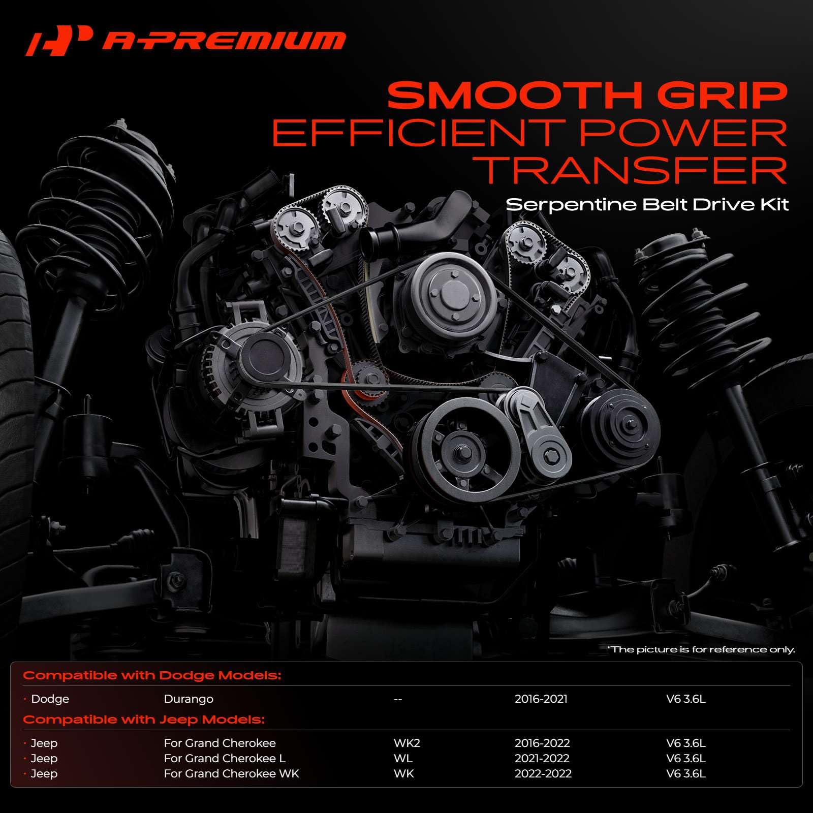 Amazon | A-Premium タイミングベルトキット 交換用 ジープ グランド