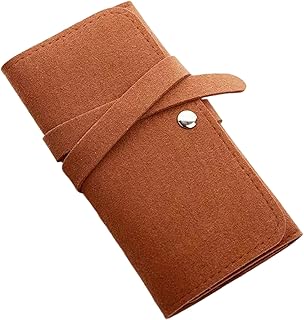 旅行用ジュエリー収納オーガナイザー | 携帯用ジュエリー巻き上げポーチ - 折り畳みイヤリング収納ポーチ,女性・妻・ガールフレンド・旅行者・結婚式・特別イベント・参加者・愛好家・バケーション・出張・誕生日向け