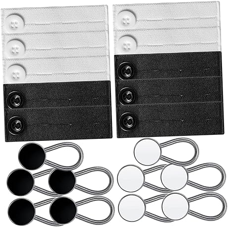 20pcs Extension Buckle Jean Pants for Women with Shirt Iron