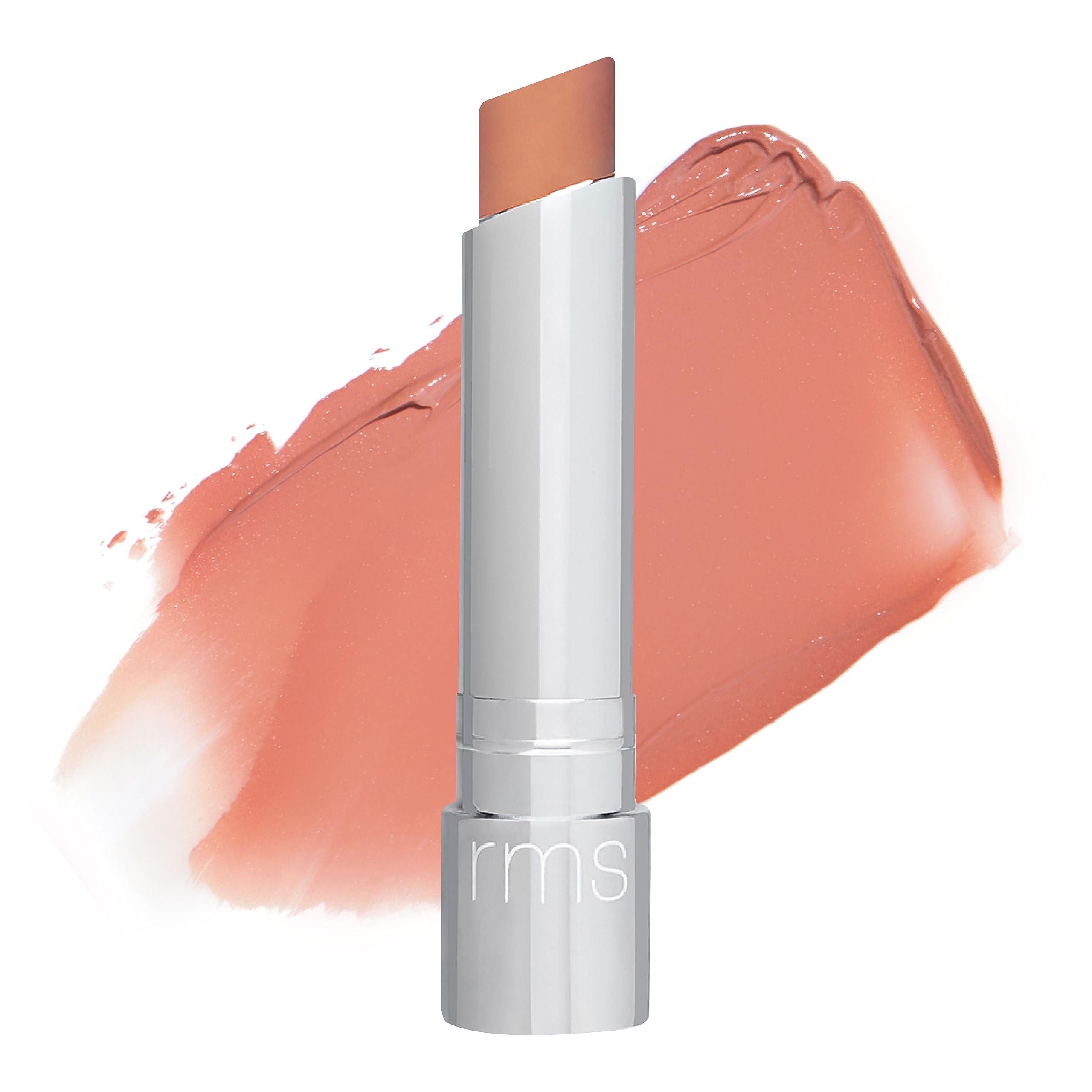 RMS Beauty Tinted Daily Lip Balm - Hydrating Sheer Lip Tint with Shea & Mango Butter, Natural Color, Vegan, Non-Sticky, Nourishing Lip Care Balm, 0.15 oz