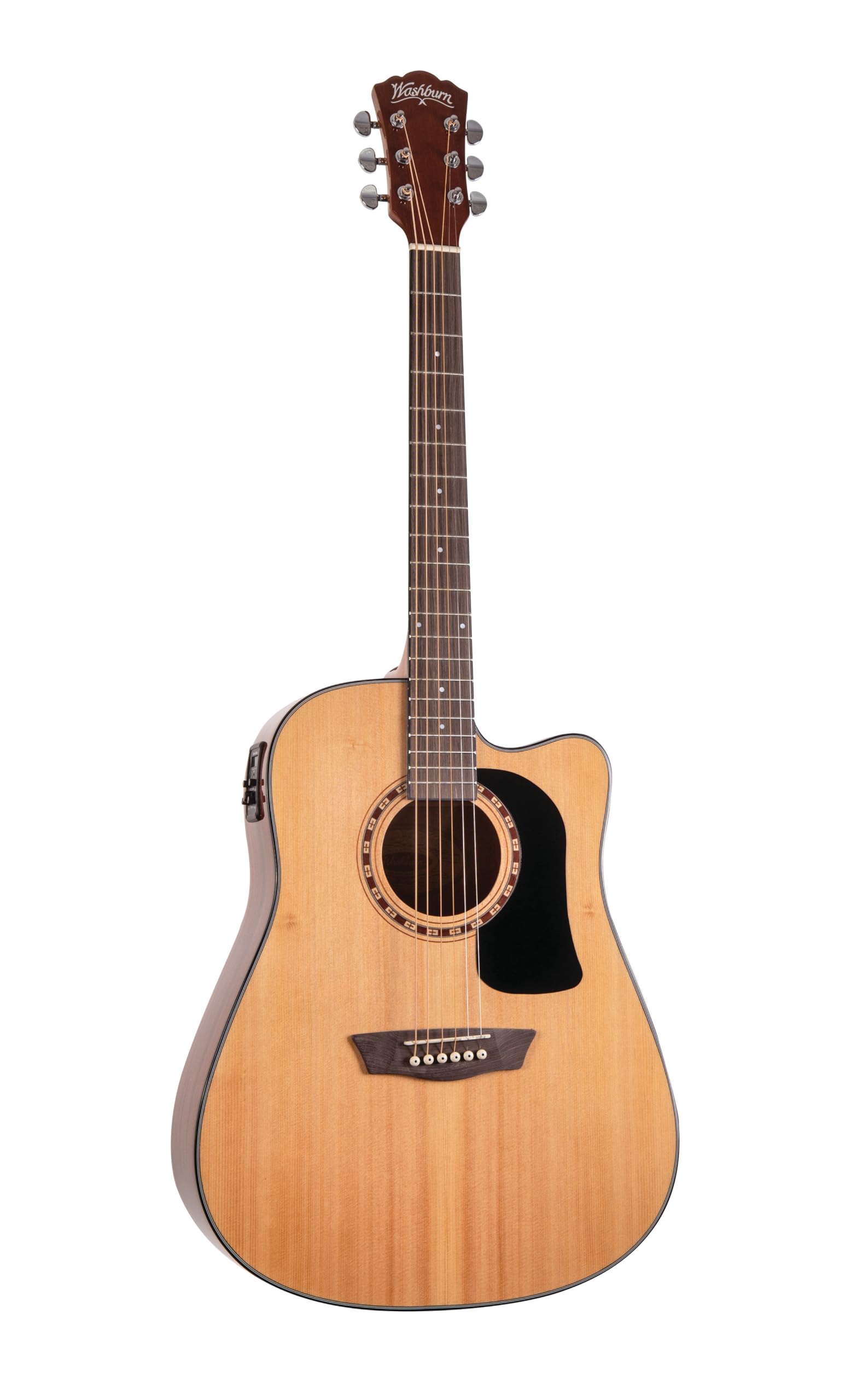 Washburn Apprentice D5CE Dreadnought Chitarra Acustica Elettrica con Accessori
