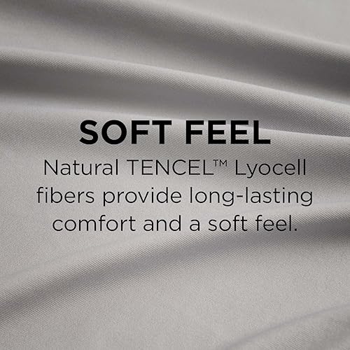 Miniatura 5 de TEMPUR ProAir - Juego de sábanas color gris frío, tamaño King