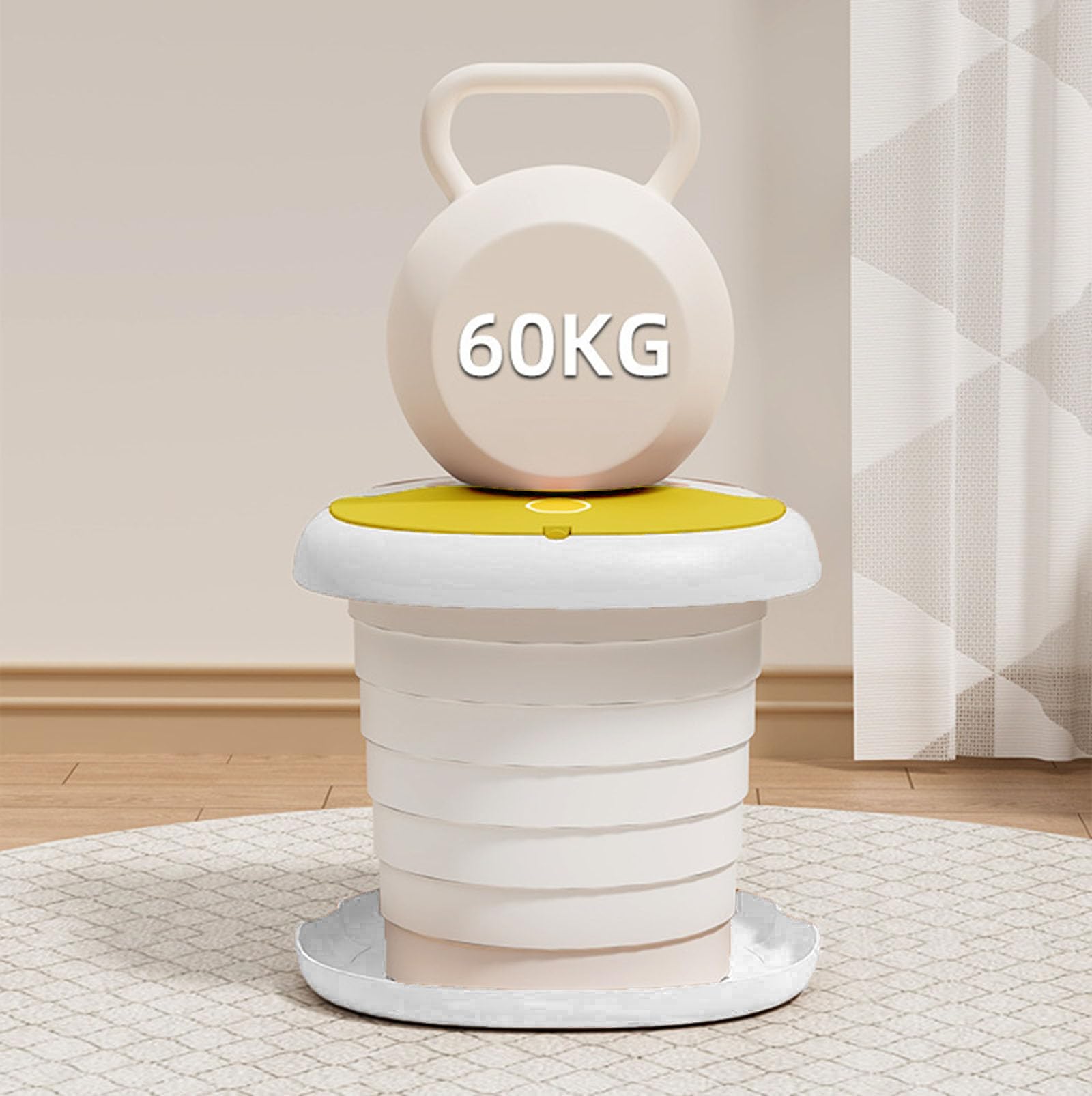 Sedile WC per Bambini,Vasino Per Bambini WC con 20 Borsa per Vasino,Portatile Vasino Pieghevole Da Viaggio Toilette Pieghevole Bambini Per Campeggio Indoor Outdoor (giallo)