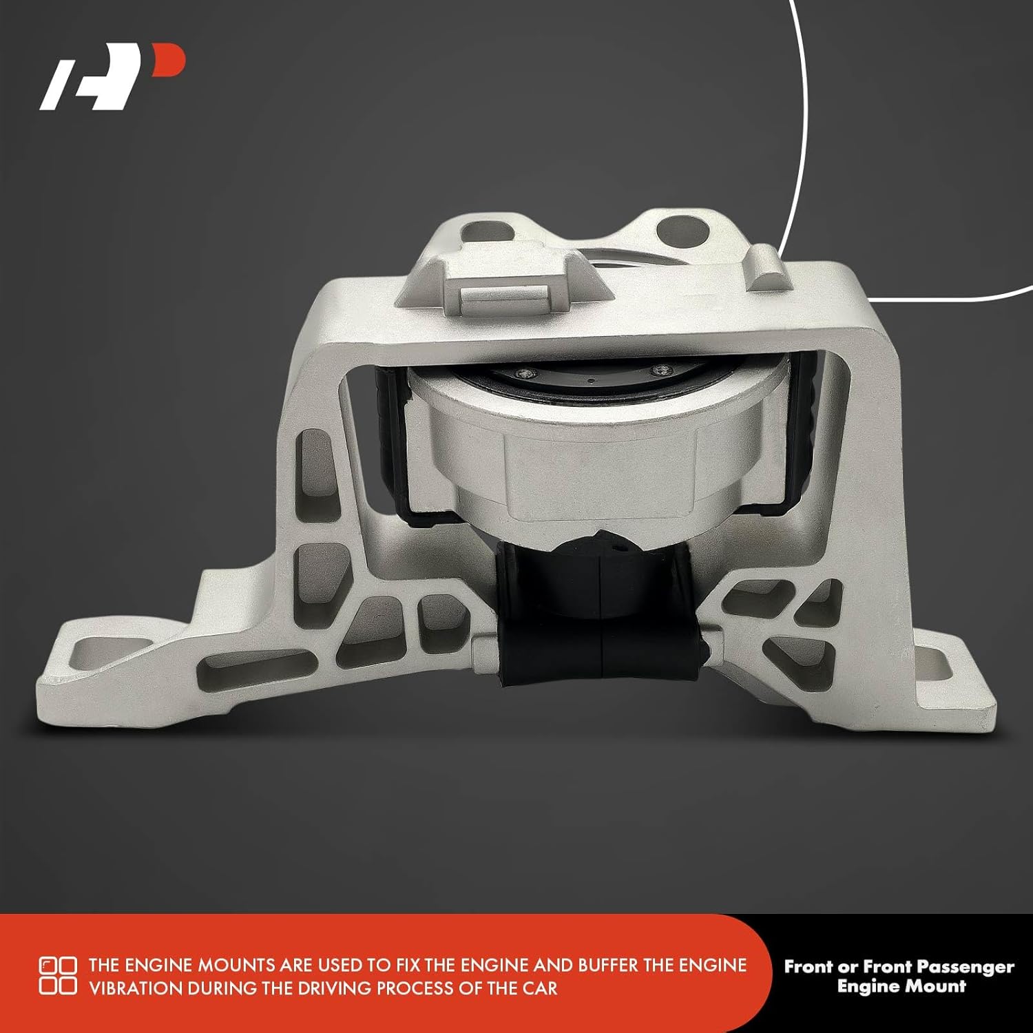 A-Premium Engine Motor Mount Compatible with Ford Focus 2012-2017 & Mazda 3 Sport 2009-2010, 2.0L