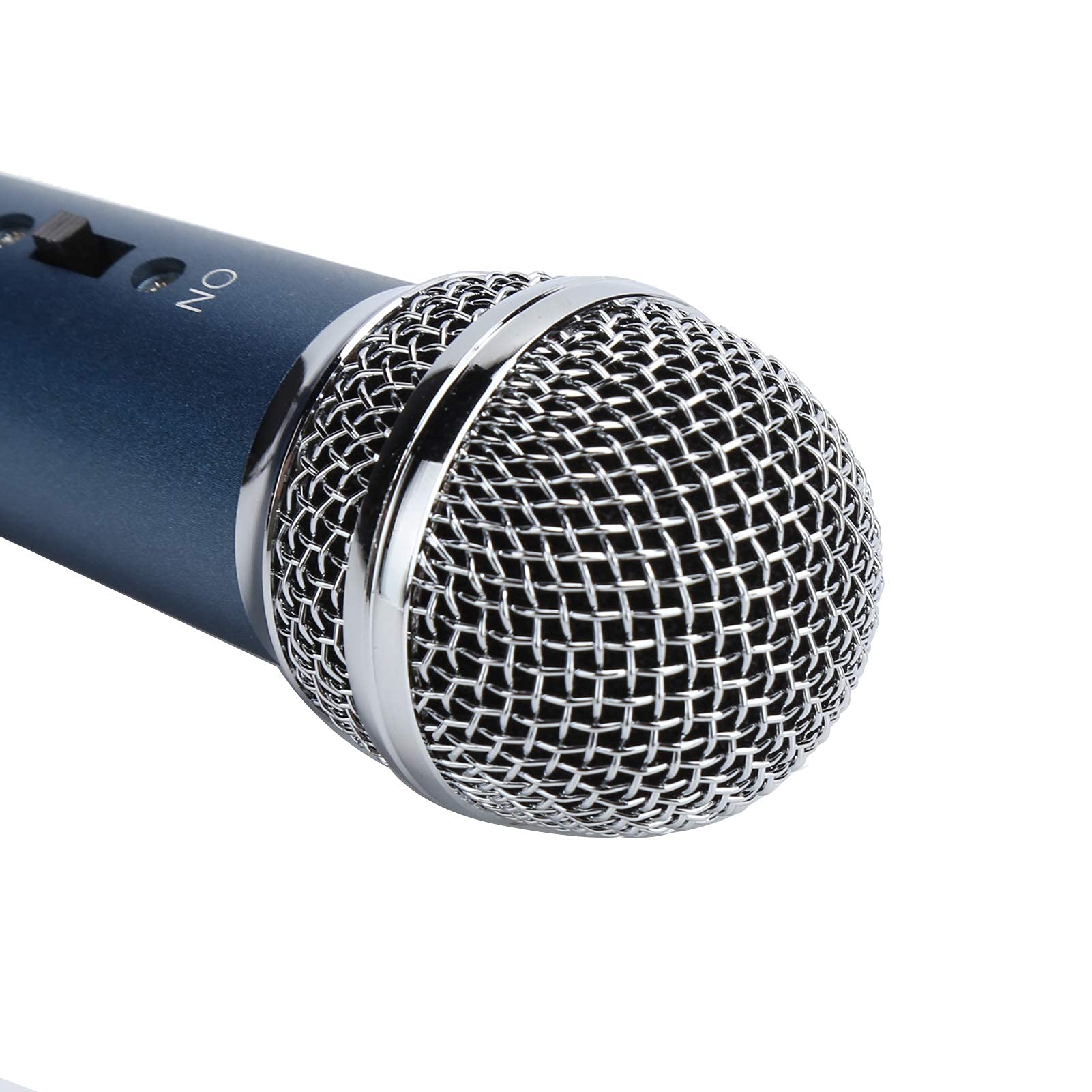 Microfono a condensatore cablato, Adattatore Audio da 3,5 mm a Forma di U per Computer, Karaoke, Desktop, Laptop
