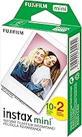 Vista 2 de Fujifilm Instax Mini - Paquete de película instantánea a la luz del día, 20 exposiciones (paquete de 4)