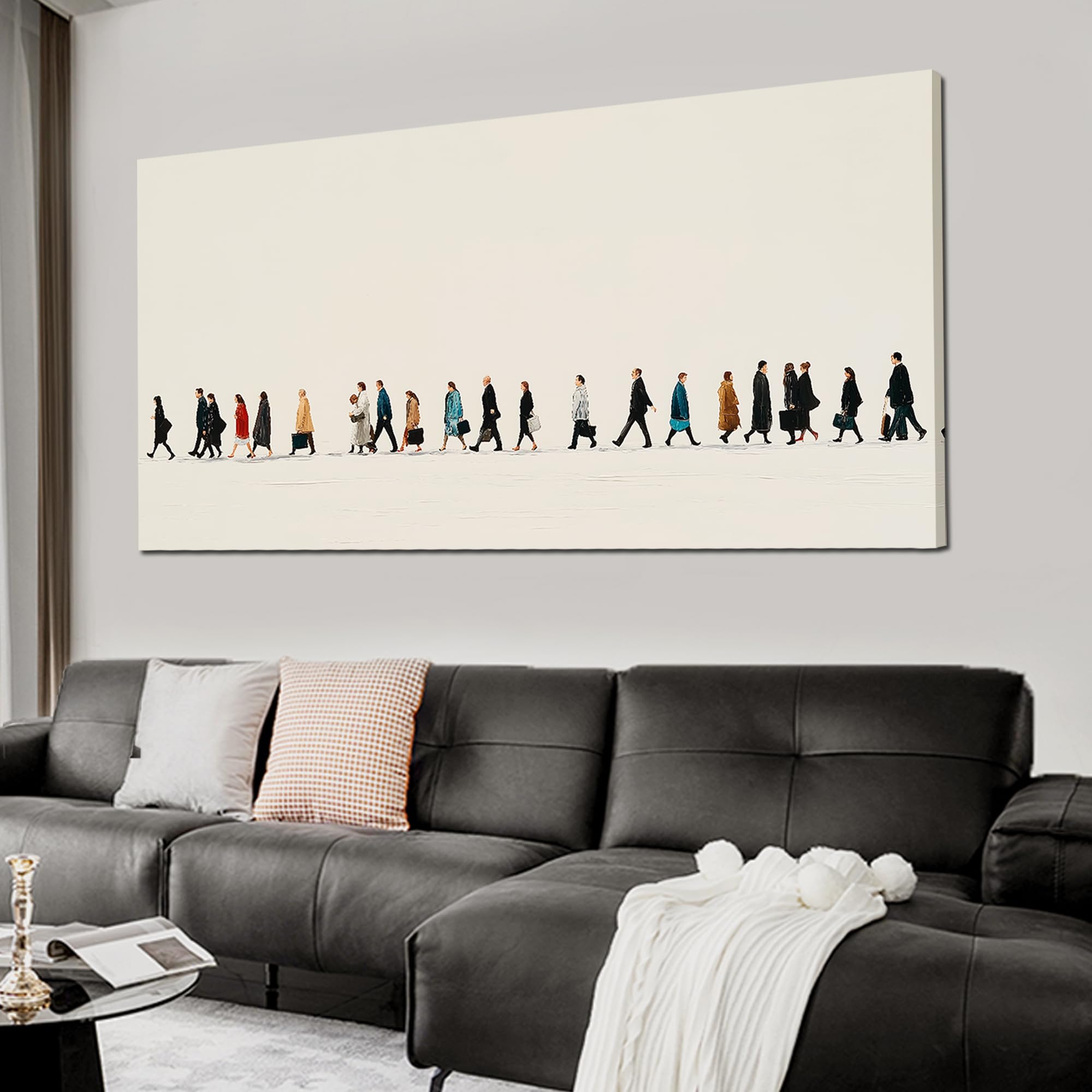Photo 1 of Trogonup Abstract Wall Art 29x58 In