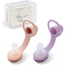 Moonkie Baby Food Pouch Topper Flow-Control Design Reduces Food Squirts