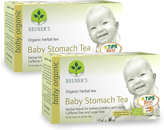 Neuener S The Bio Pour L Estomac Du Bebe Baby Stomach Pour Les Nouveau Nes Les Enfants Et Les Meres 2 X Sachets Lot De 2 Amazon Fr Bebe Et Puericulture