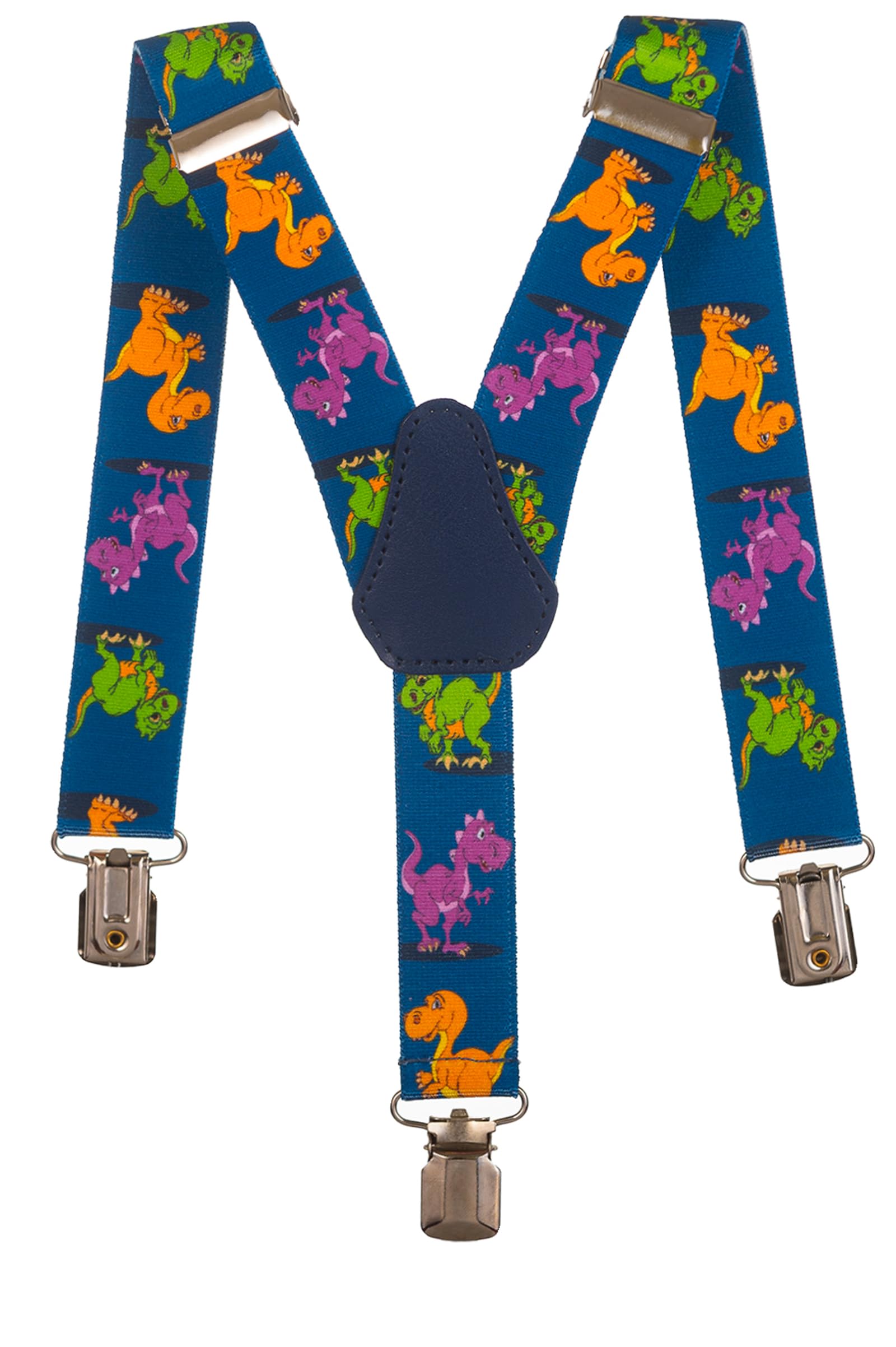 Tirantes de Tela Elastizada Infantiles Unisex Forma Y Dinosaurio 1-5 Años 2.5cm