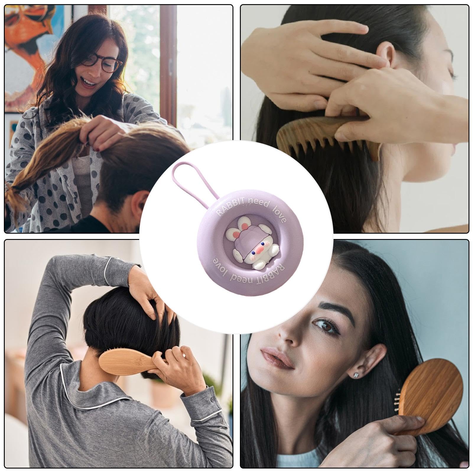 Scrubber per capelli, strumento per massaggio del cuoio capelluto Spazzola