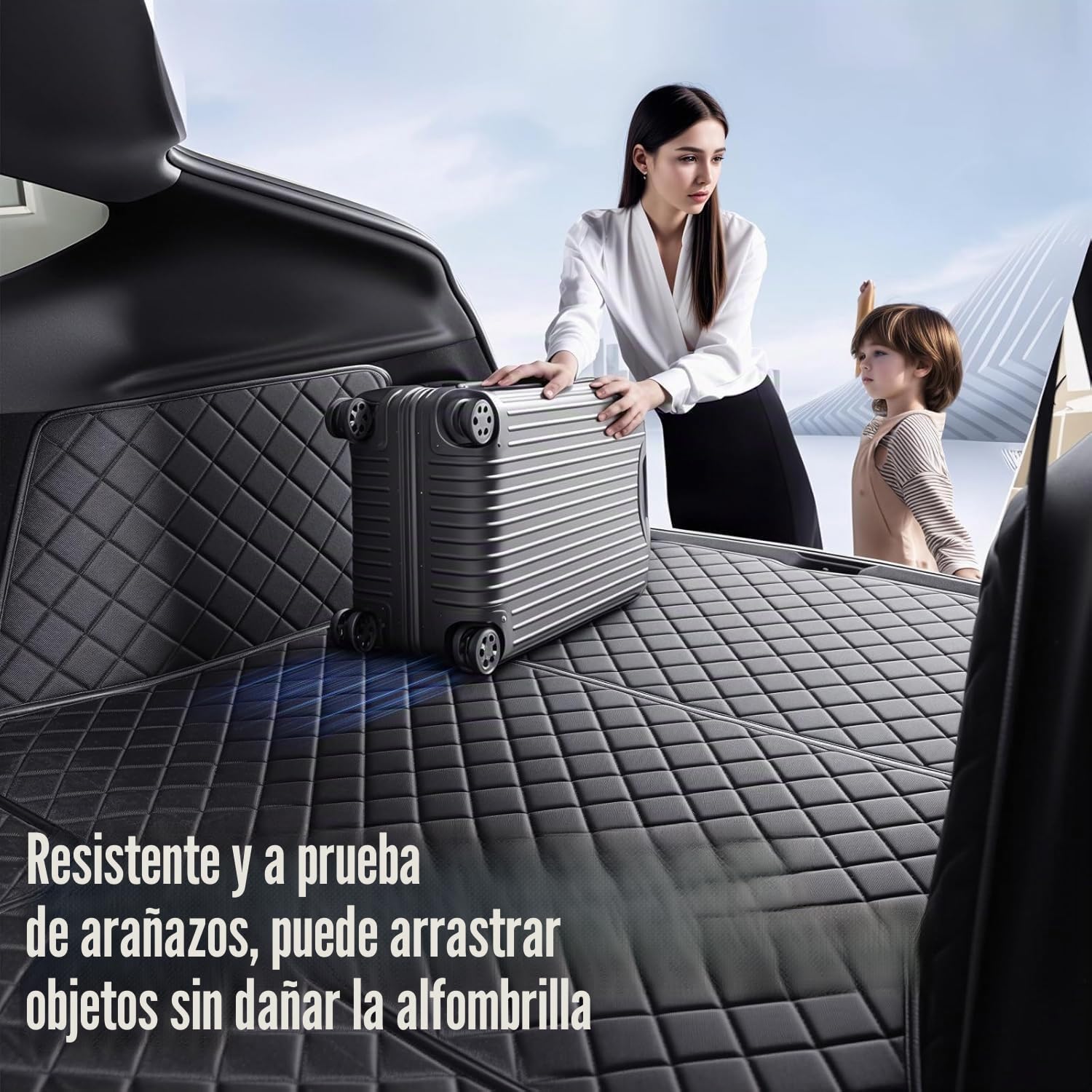 topfit Alfombrillas de Maletero para Tesla Model Y Juniper Model Y Tapete de Carga Impermeable Fundas Protectoras para Asientos de Coche Alfombrillas Protectoras para Accesorios de Model Y 2025-2026