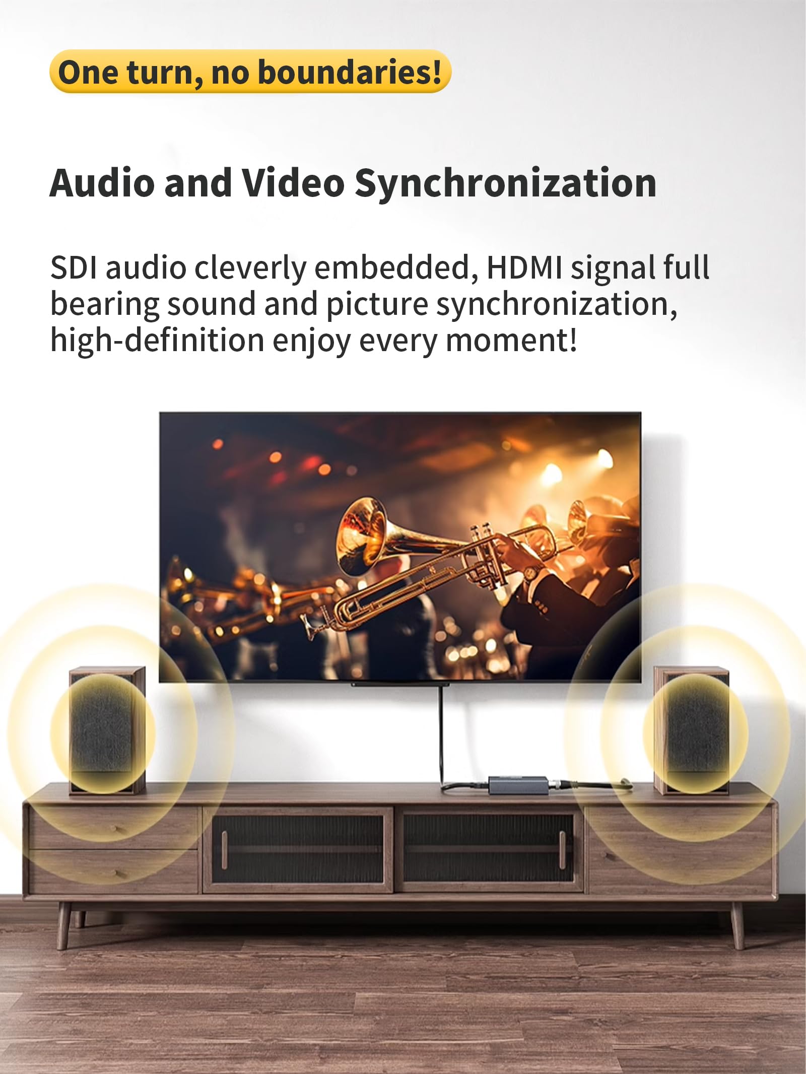 Konwerter Link Pi 3G SDI na HDMI, wejście 3G SDI Loop wyjście HDMI 1.3, poziom B 1080p HD, do aparatów fotograficznych SDI dekoder Box SDI Matrix HDMI Encoder Projektor SDI monitor (SET4)