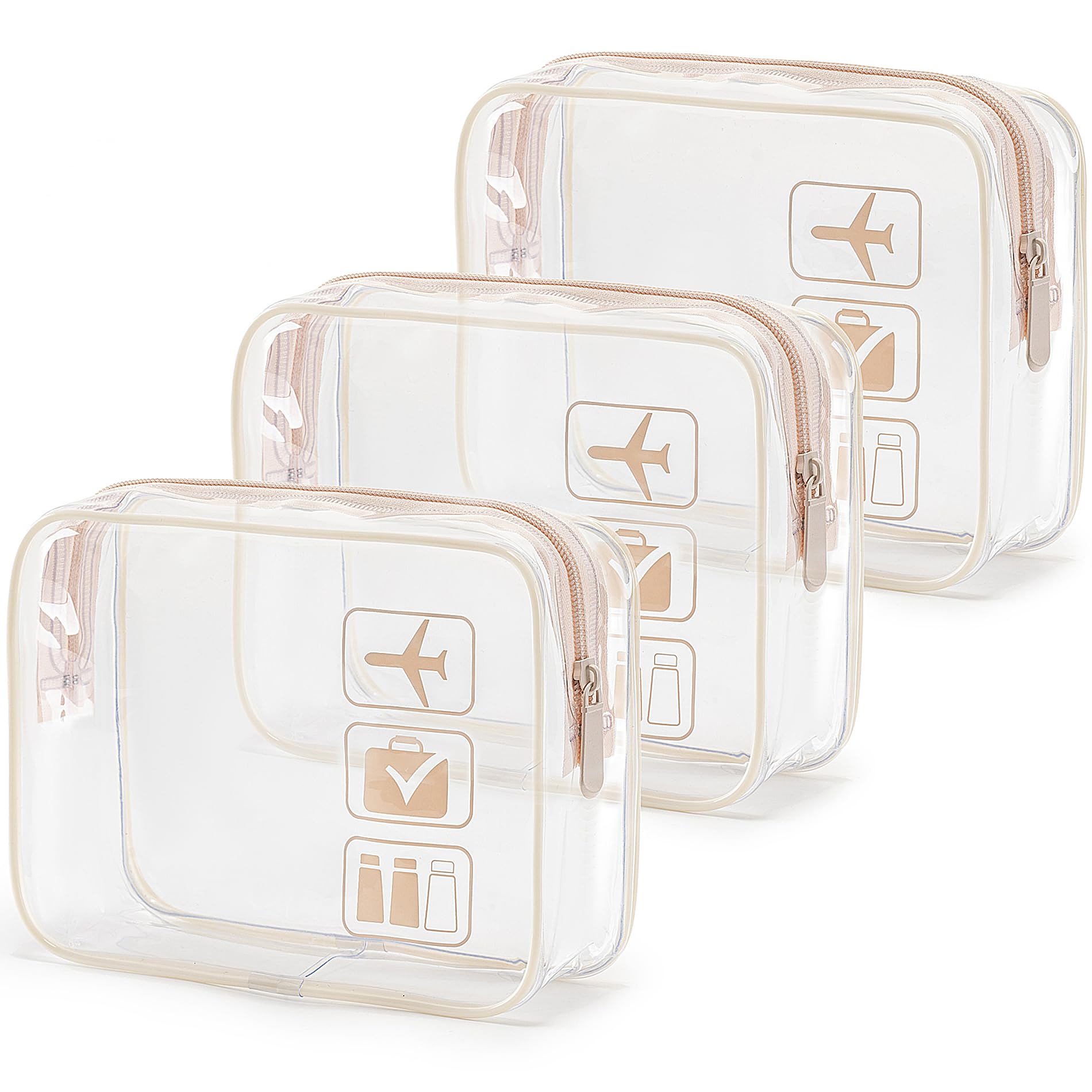 TSA Approved Toiletry Bag - Clear Quart Bags -13 TSA Approved Toiletry Bag - Clear Quart Bags -13