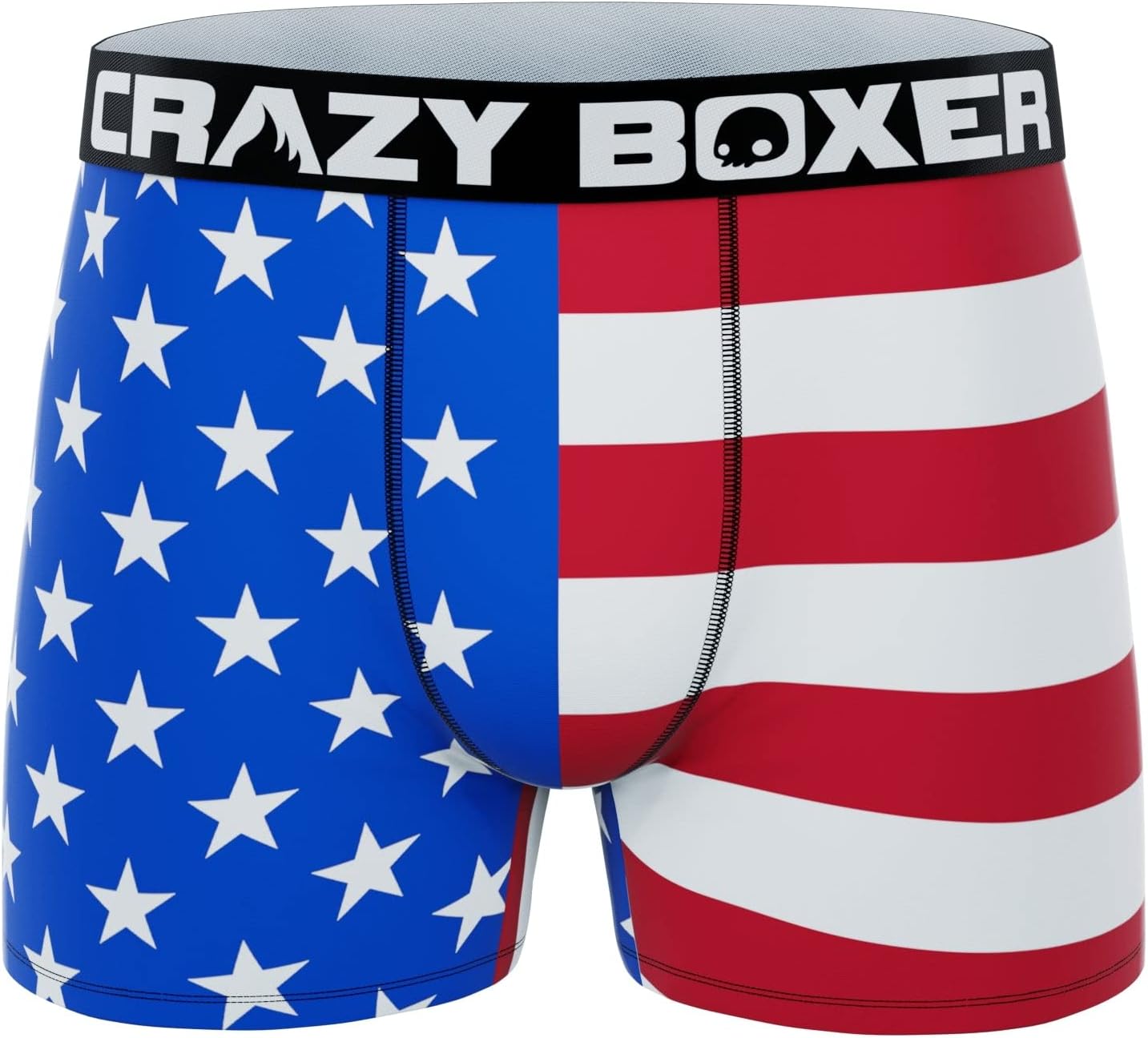 CRAZYBOXER Men's Underwear Lightweight Resistant Boxer Brief Distortion-free