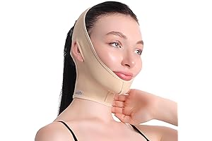 Post-Surgical Chin Strap Bandage: Ultimate Solution for Chin and Neck Compression & Jowl Tightening