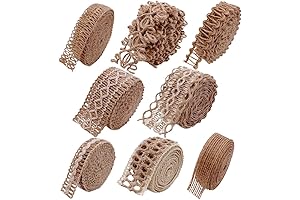 Burlap Ribbons: Natural Jute Rope Ribbon for Endless Crafting and Decoration