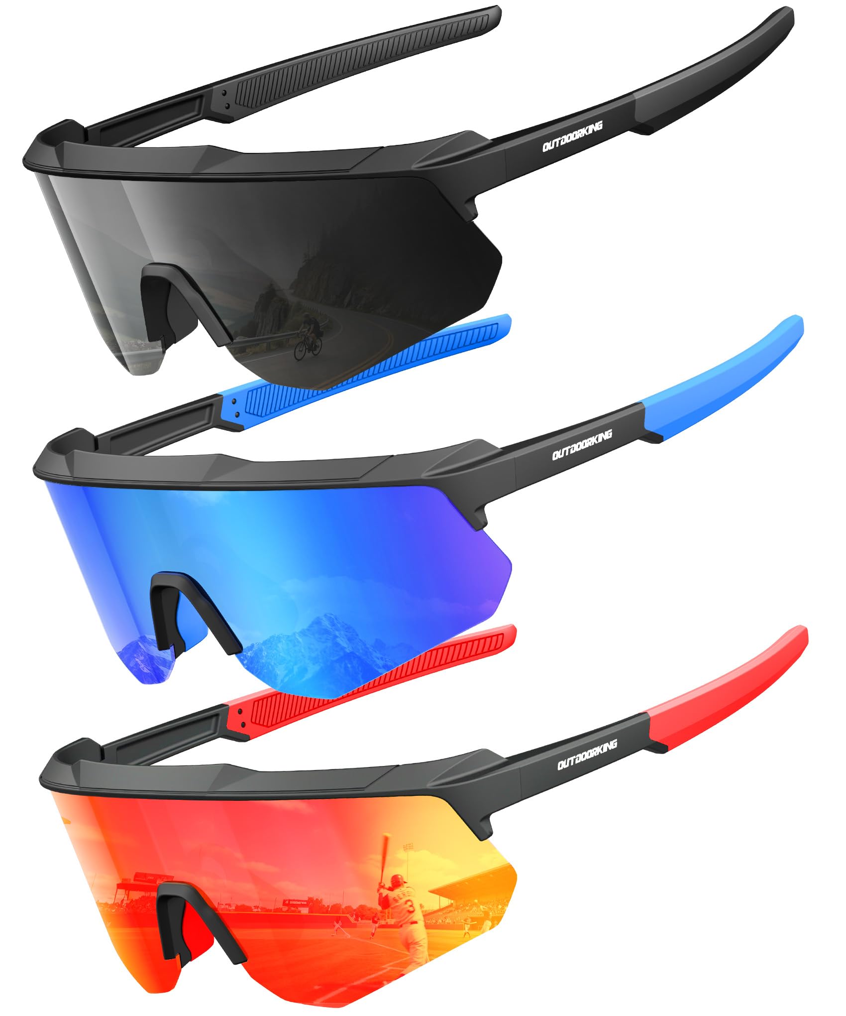 Polarized Sports Sunglasses Generic