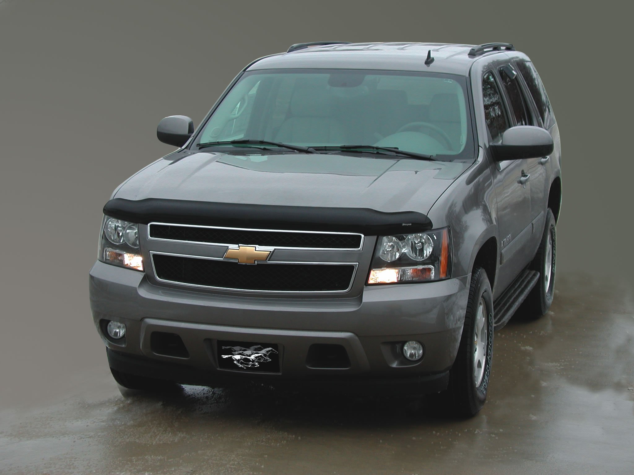 Stampede | Vigilante Hood Protector - High Profile / Chrome| 2006-2010 Ford Explorer (Includes XLT, 7-10 Sport Trac) | 2137-8