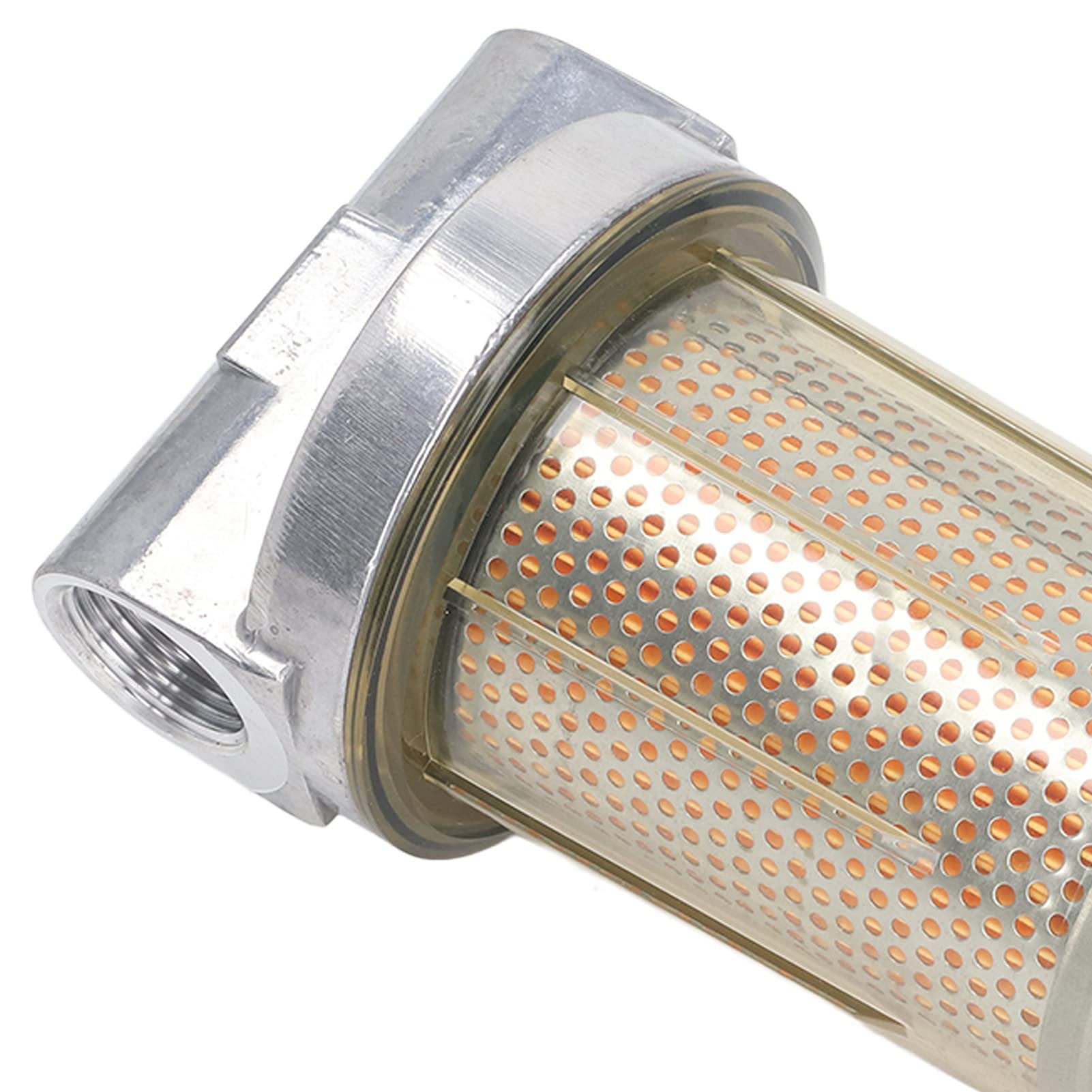 Filtro de Combustible,Accesorio de Filtro de Combustible,Flujo Estable,1, 3 Pulgadas,Protección Segura,Aleación de Acero,ABS para Motor