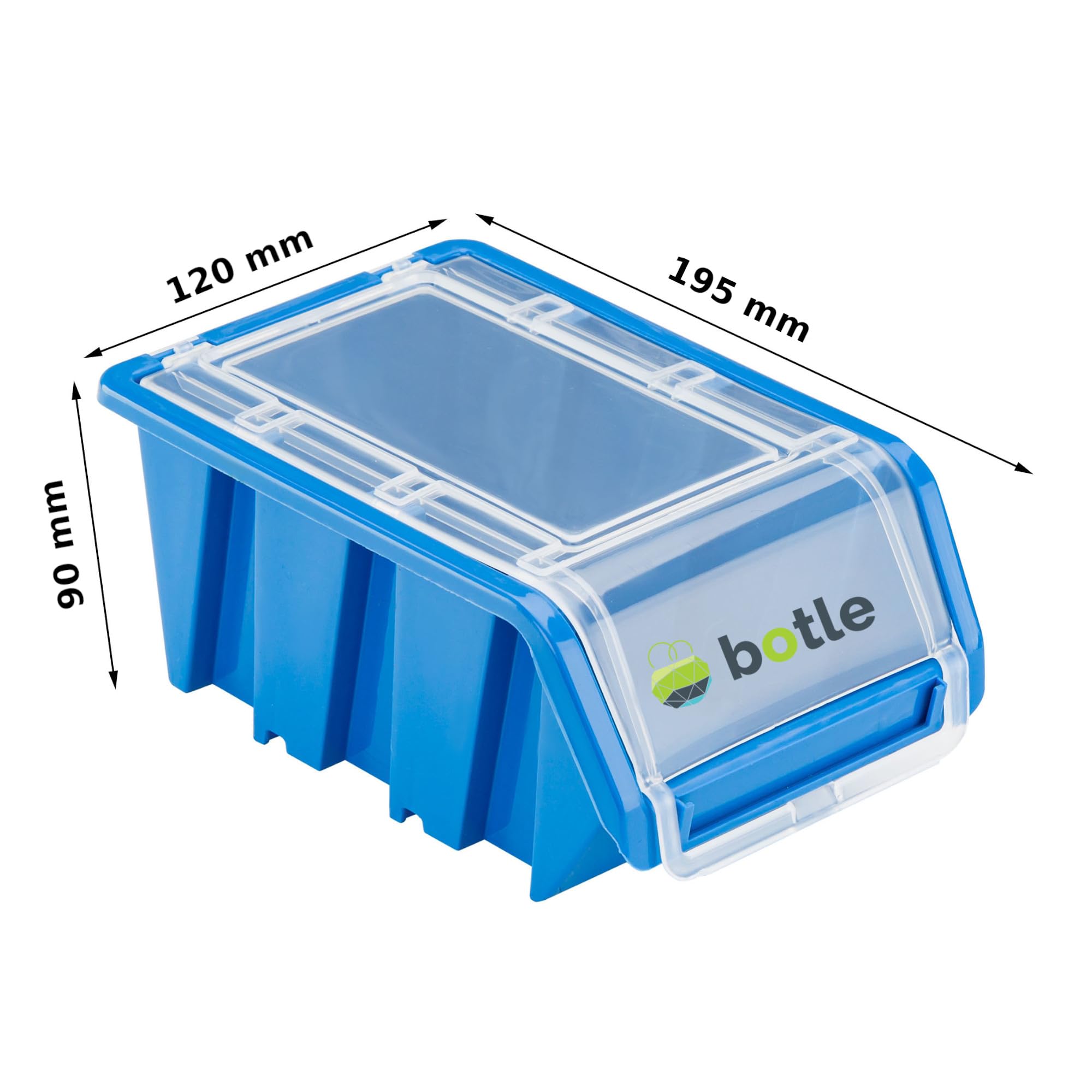 PAFEN Set Di 100 Scatole Impilabili Con Coperchio - Foto 12