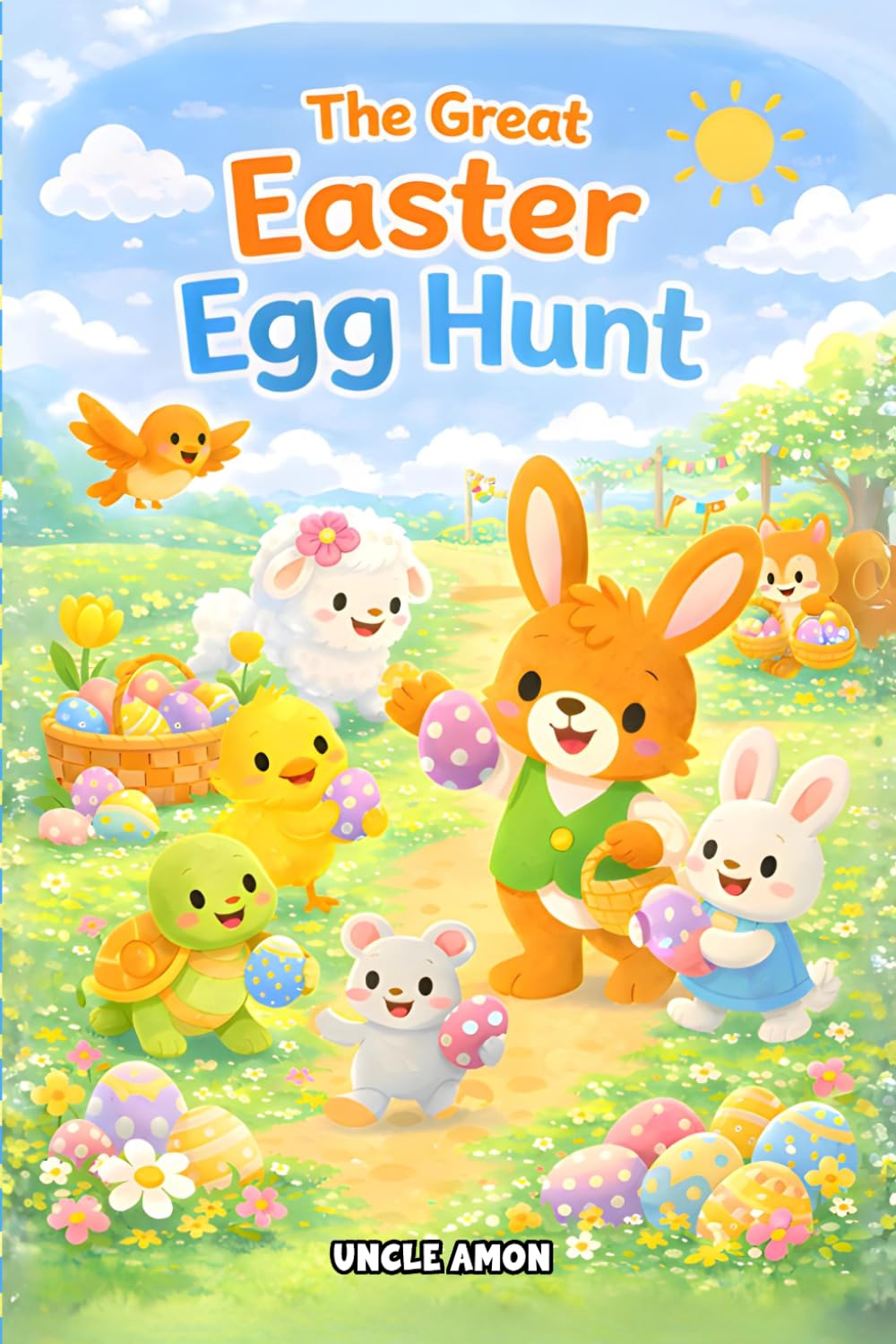 The Great Easter Egg Hunt: A Sweet Easter Bunny Adventure About Sharing, Kindness, and Teamwork for Kids Ages 4–8: 3 (Merriwick the Easter Bunny Adventures)
