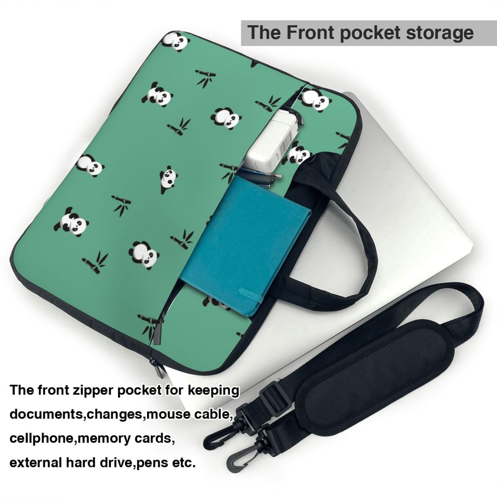 Amazon.co.jp: パソコンバッグ パンダ 竹 13-14-15.6インチ パソコン