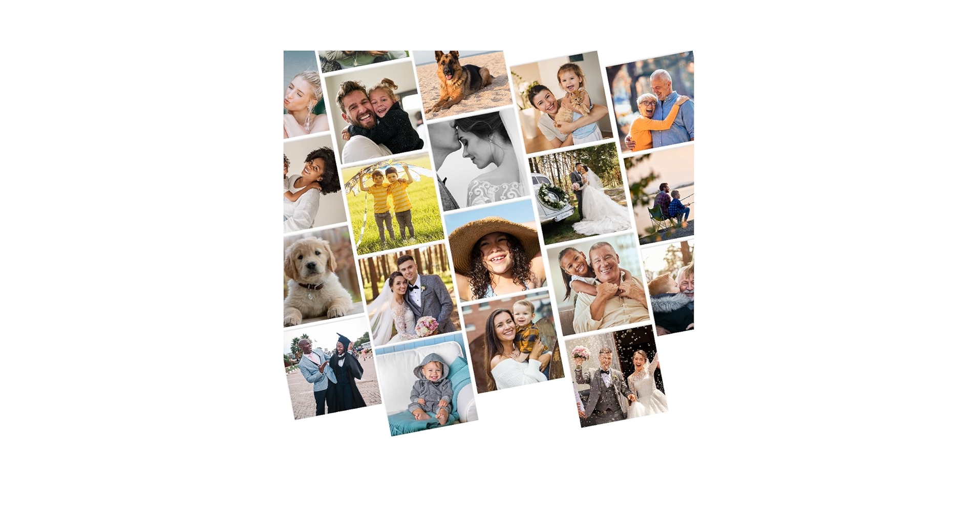 Amazon.com: 4x4 Square Retro Photo Prints - Sets - Glossy