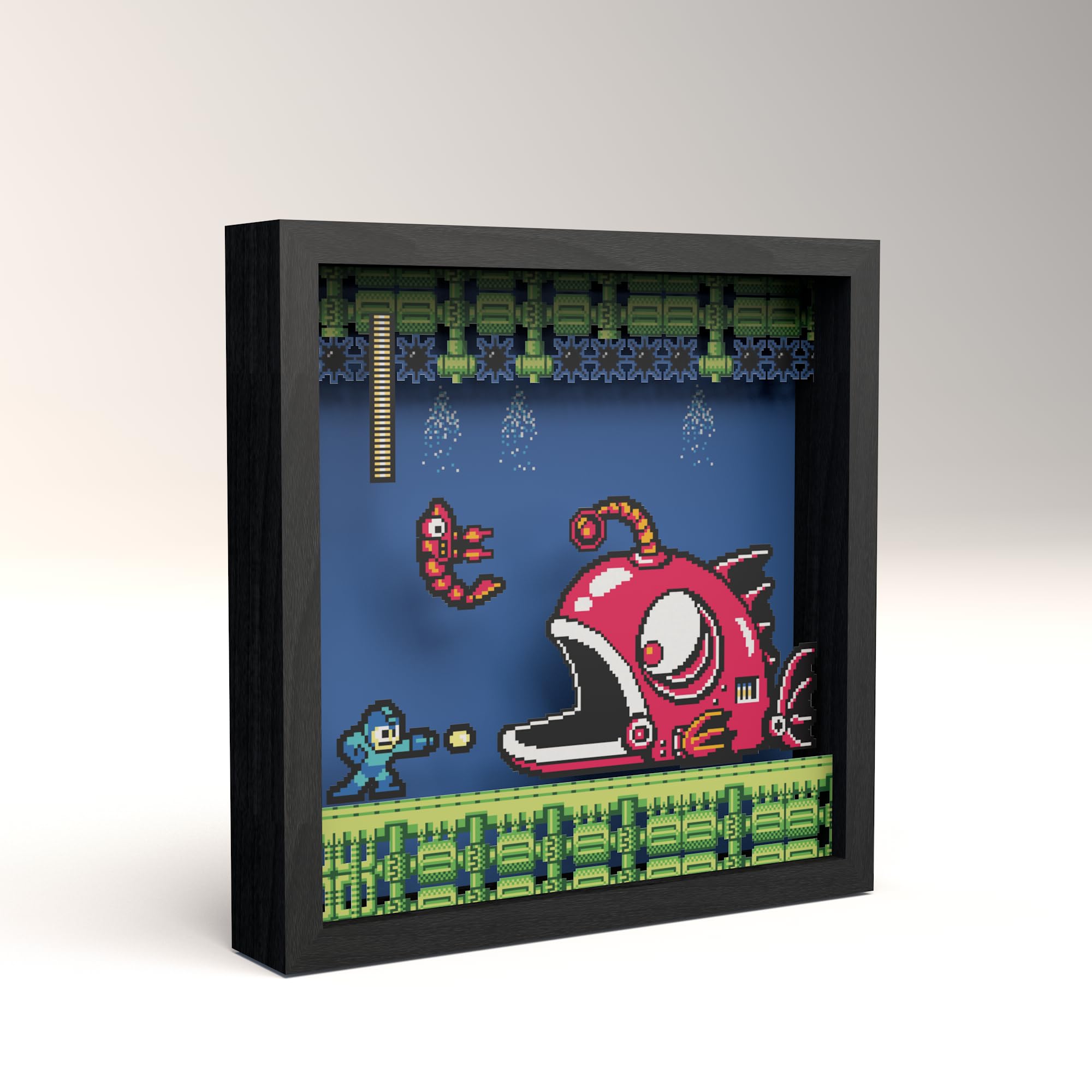【日本未発売】ロックマン2 シャドウボックスアート PixelFrames Amazon.co.jp: Pixel Frames Megaman 2 - ランタンフィッシュ