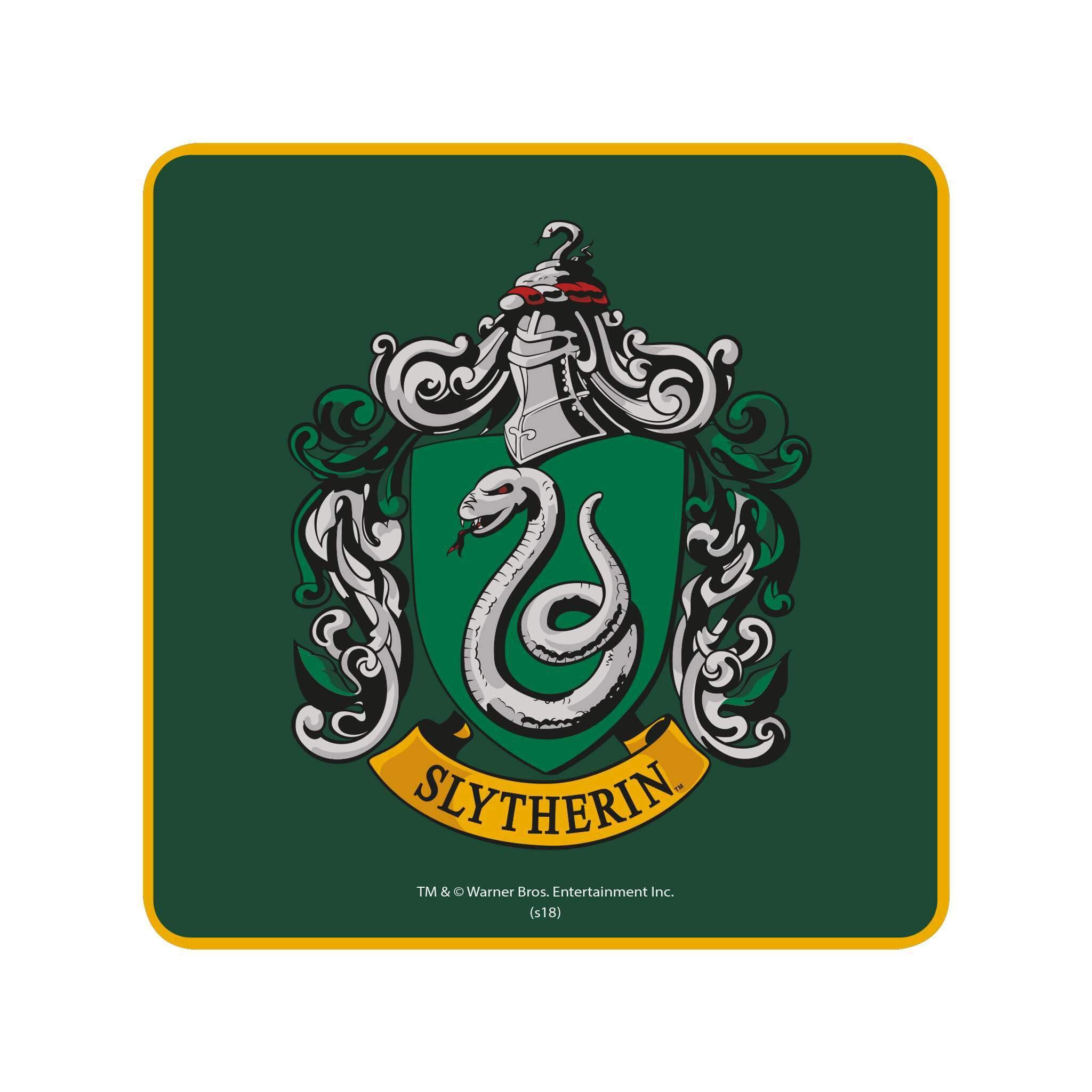 Half Moon Bay | Harry Potter | Drinks Coaster | Slytherin Crest | 10cm x 10cm x 0.5cm