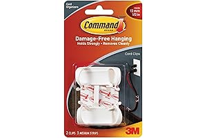 3M Large Cord Clips: Manage Cables with Ease