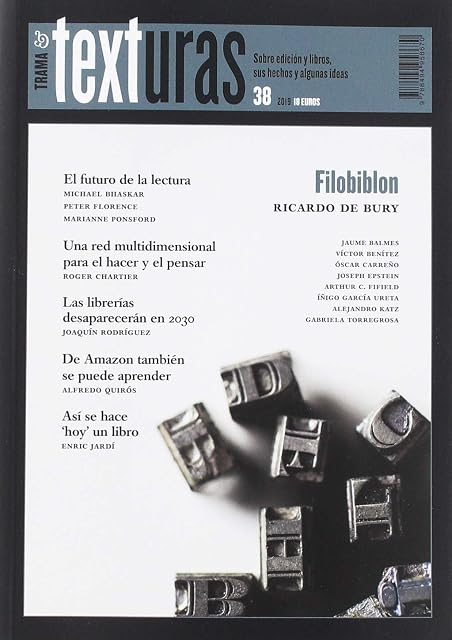 Portada de Texturas 38: El futuro de la lectura
