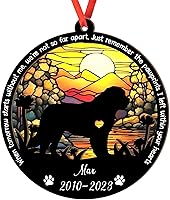 Vista 43 de Adorno personalizado para atrapasoles Bichon Frise, Bichon Frise Sun Catcher Adorno de Navidad – Regalo para perro amante, Bichon Frise 3D 2 capas